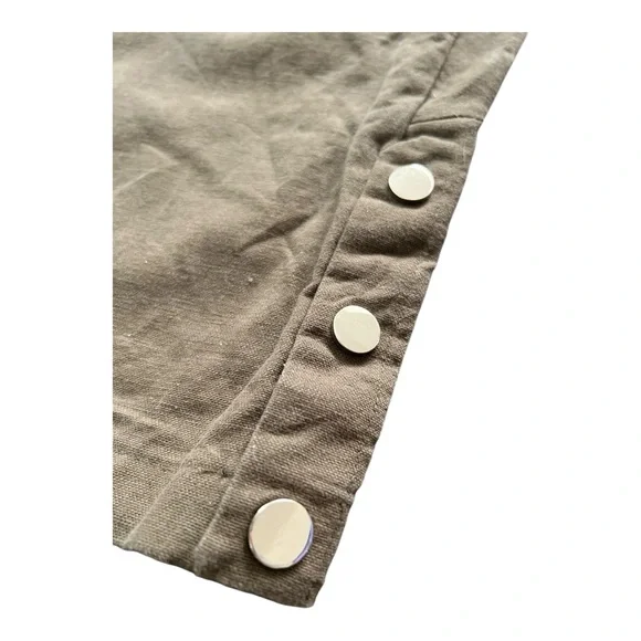 MNML Drawstring Cargo Jogger Pants Men’s Large Green Organic Cotton Size XXXL